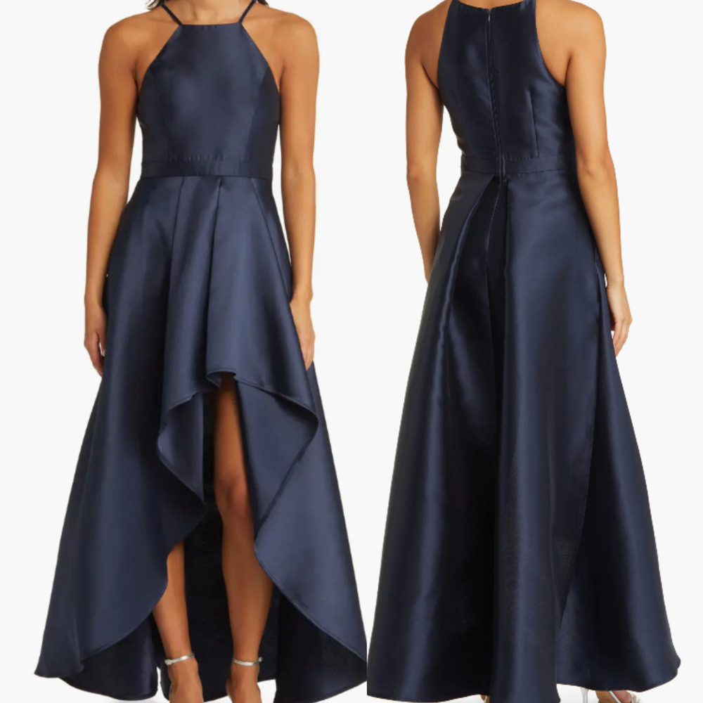 Lulu's Navy Blue Maxi Dress